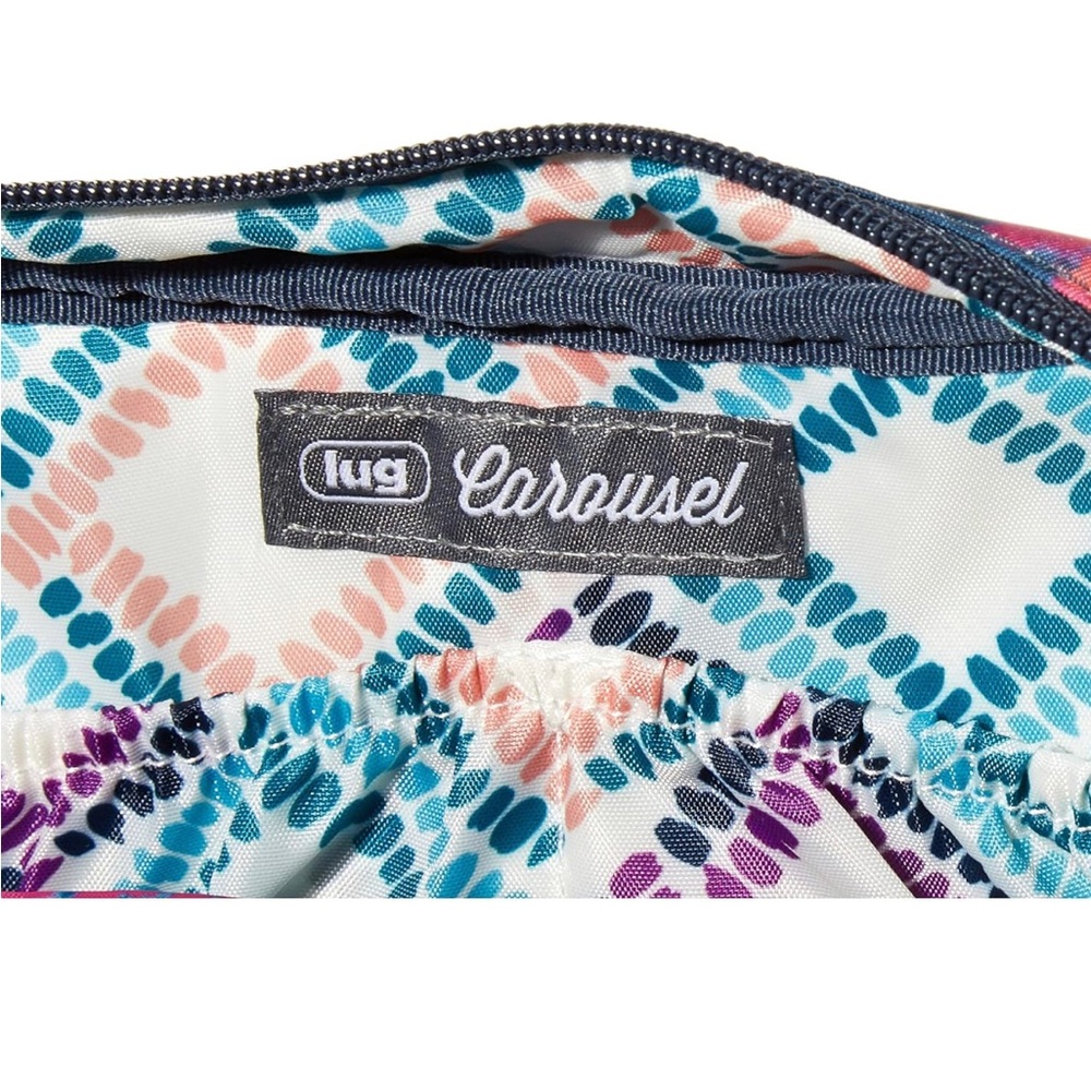 Lug Carousel Crossbody & Splits Wallet Hydrangea Navy - Picture 5 of 16